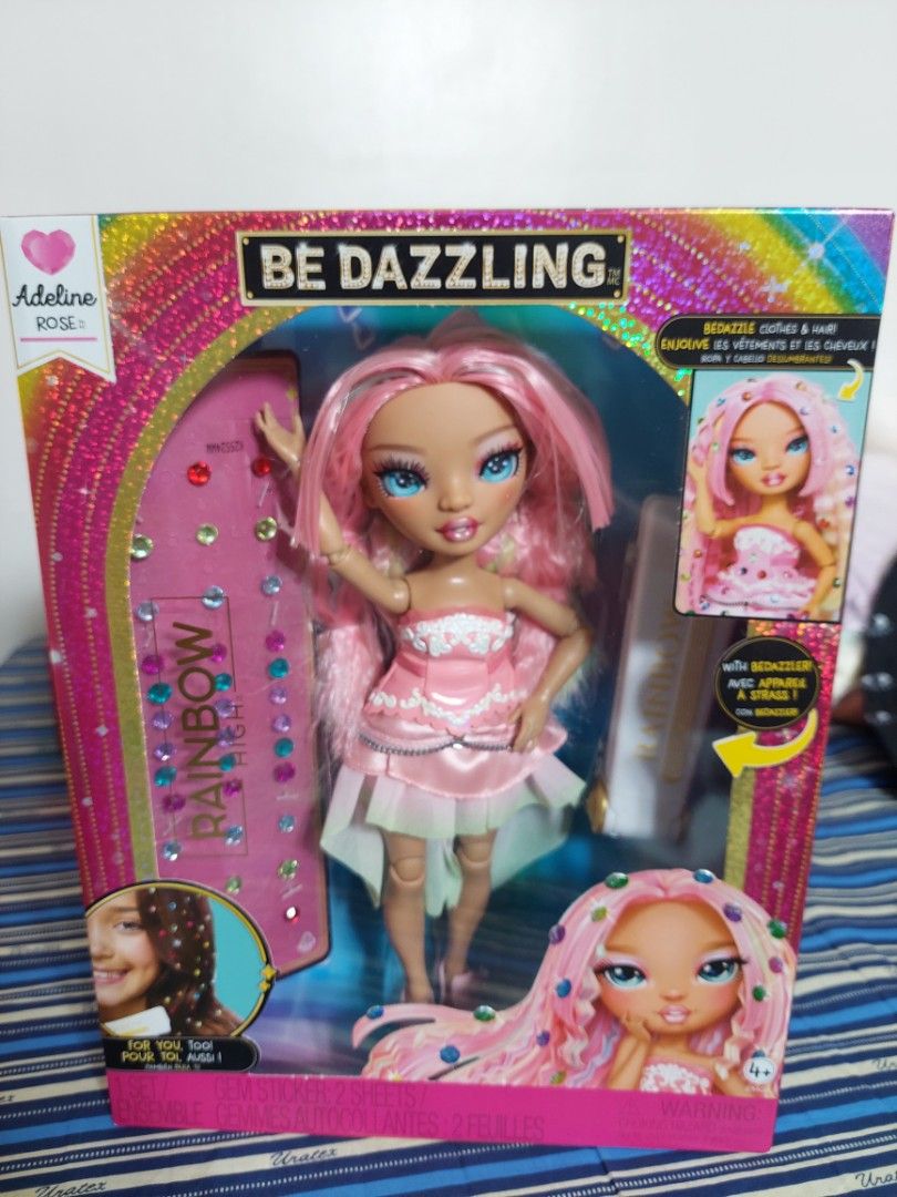 Rainbow high be dazzling adeline rose doll (Category: Plushies & Soft Toys) located in Manila. Submitted by andy.andy23 (Listing ID 1449982668, Image 3). Description: Price: 2700 2.Location: alabang 3.MOP:GCash 4.Courier: Lalamove (same day delivery) 6.Shipping at buyer's expense..