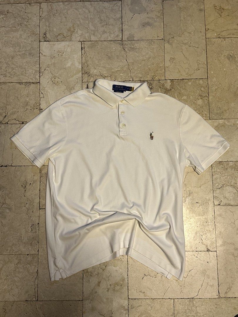 Ralph Lauren Polo (Category: Tshirts & Polo Shirts ) located in Manila. Submitted by dwobe (Listing ID 1450078012, Image 1). Description: Classic Fit Soft Cotton Polo Shirt Size M on tag 22x27 9.8/10 Condition! No issue(s) Scannable QR See pics for details 📍Pasig/Manila .