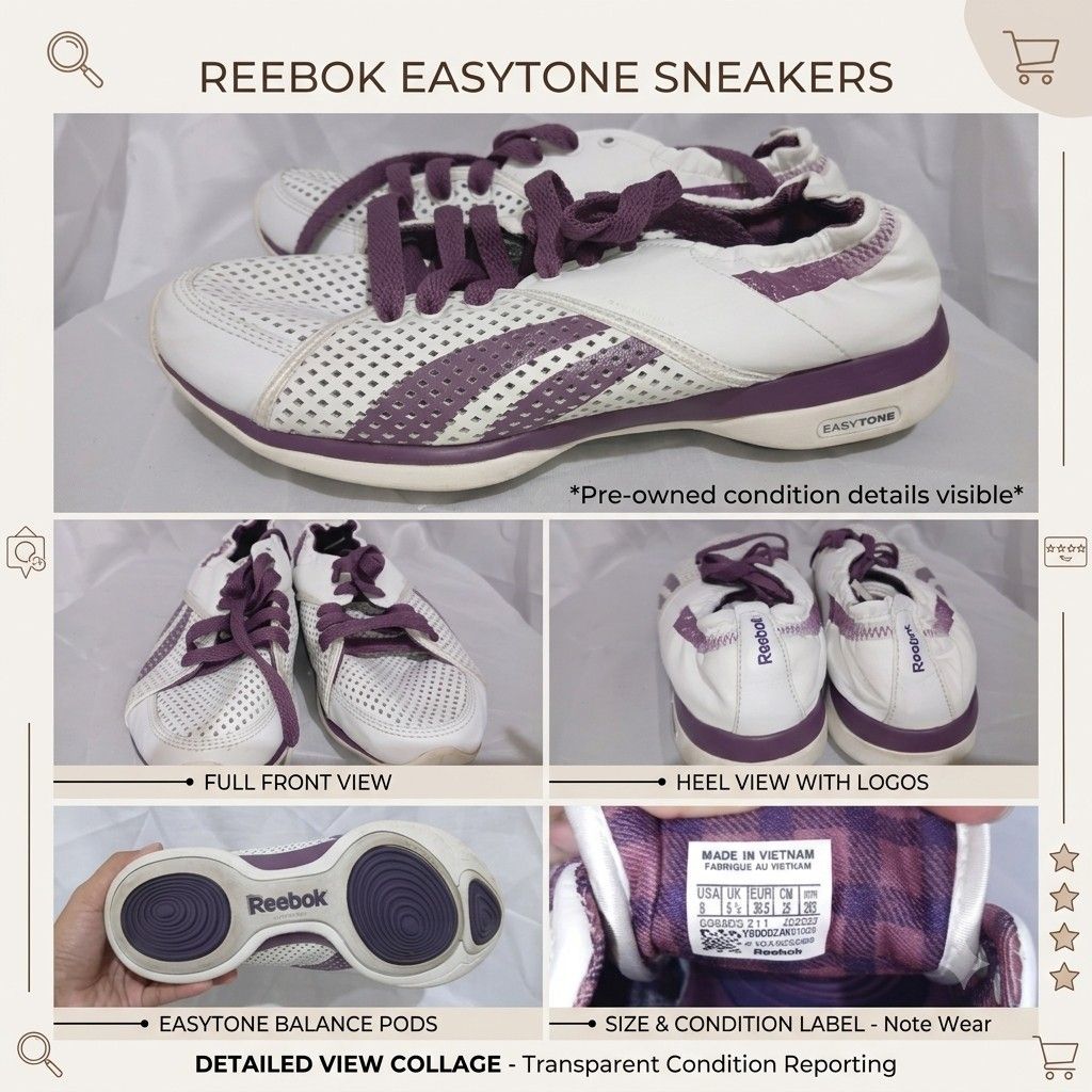 reebok sneakers (Category: Sneakers) located in Manila. Submitted by things4grabs (Listing ID 1450086418, Image 1). Description: preloved from japan.