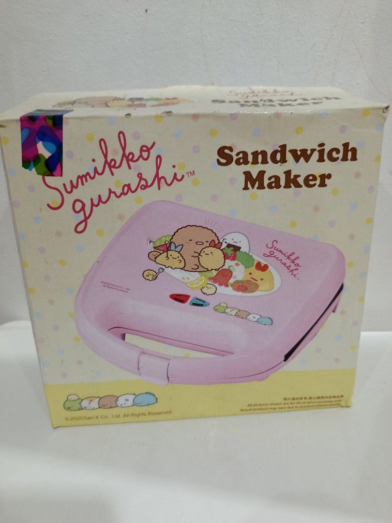 Sandwich maker Sumikko Gurashi (Category: Breadmakers) located in Baguio. Submitted by gabierfinds (Listing ID 1450001920, Image 1). Description: .
