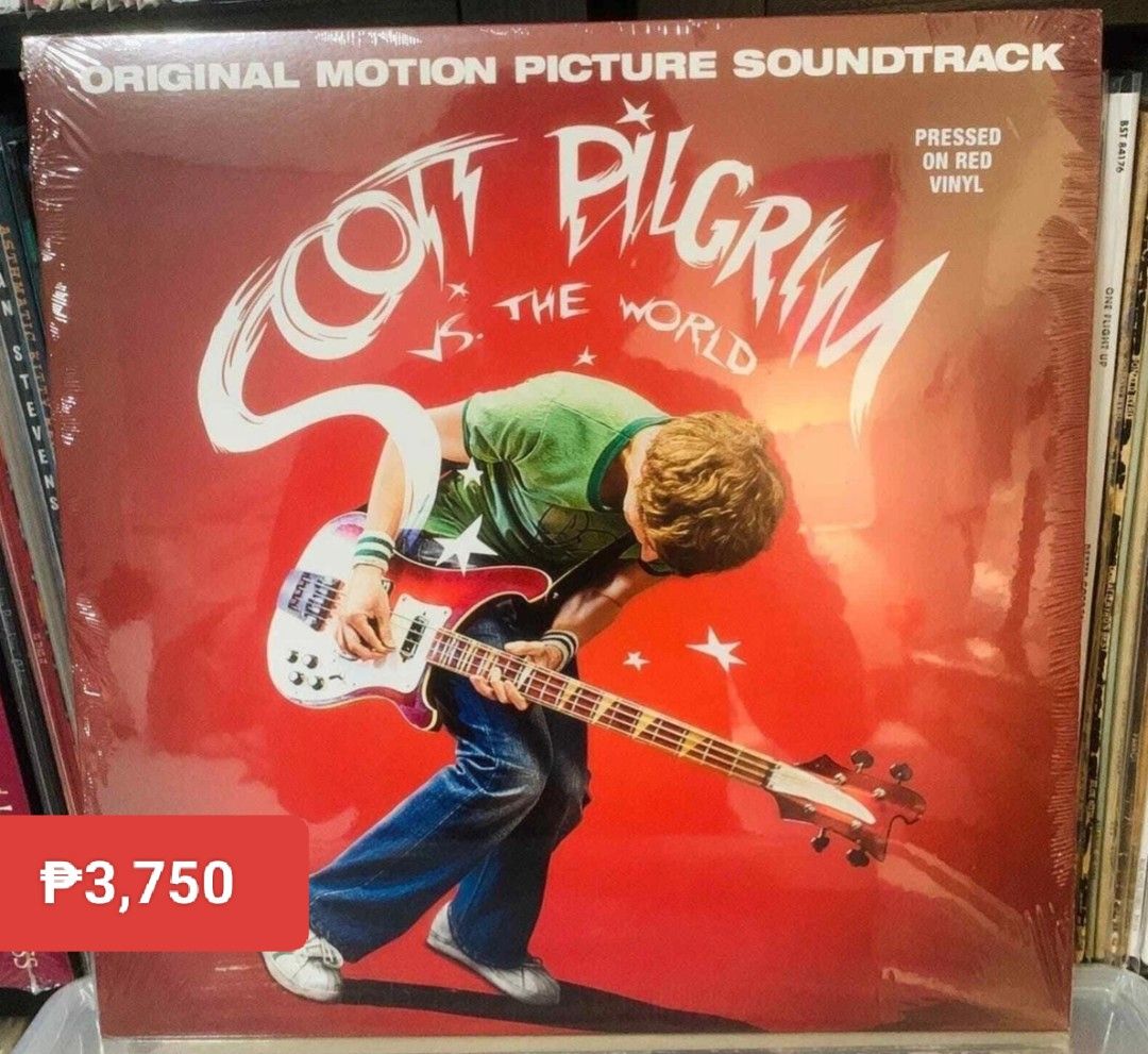 SCOTT PILGRIM VS THE WORLD (OST) - Red Vinyl (Category: Vinyls) located in Manila. Submitted by ramonrobin.cruz (Listing ID 1449997257, Image 1). Description: SCOTT PILGRIM VS THE WORLD (OST) - Red Vinyl = ₱3,750 Brand New sealed made in USA.