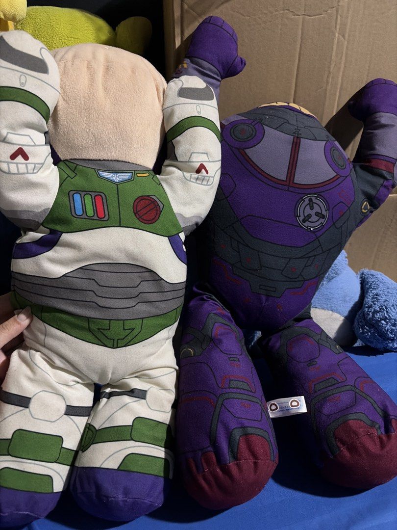 SEGA Buzz Lightyear & Zurg Plush Toys (Category: Plushies & Soft Toys) located in Pagsanjan. Submitted by jkxteng (Listing ID 1449965571, Image 3). Description: Need wash Bundle (500) Each (300) 📍Laguna.