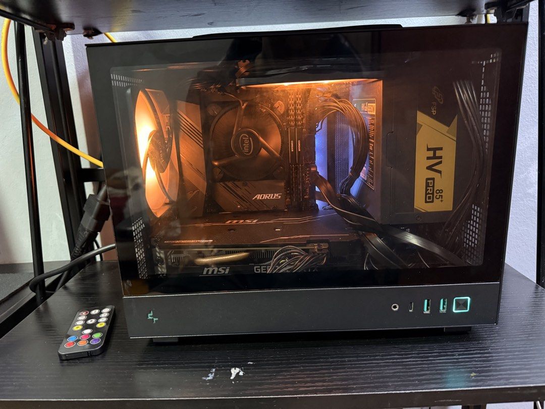 Self built gaming pc fully functional. Read description511073633394370564