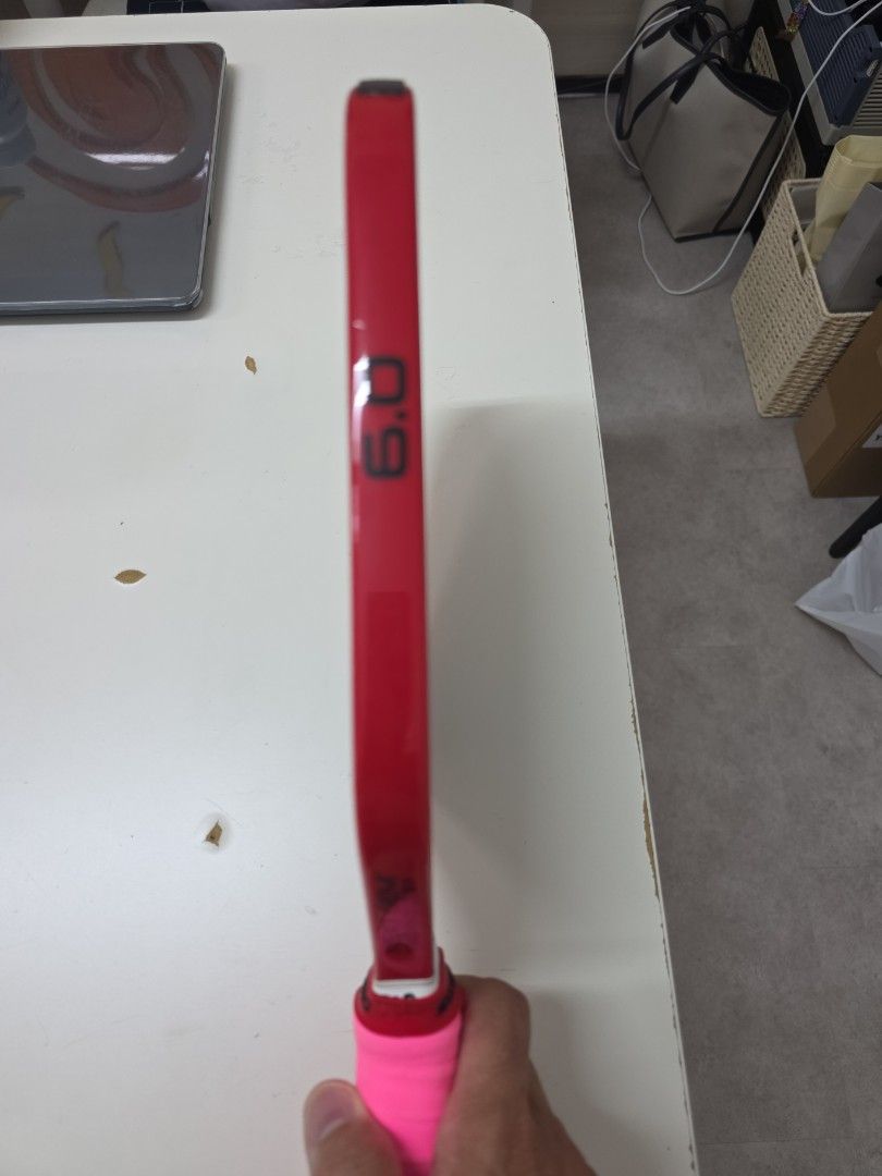 Six Zero Ruby Pro (Category: Racket & Ball Sports) located in Singapore. Submitted by ambrosiaasia (Listing ID 1450097618, Image 3). Description: Bought and only use it 3 times and does not suit my style of play so letting go Cheap My Loss is Your Gain Nego for fast deal.