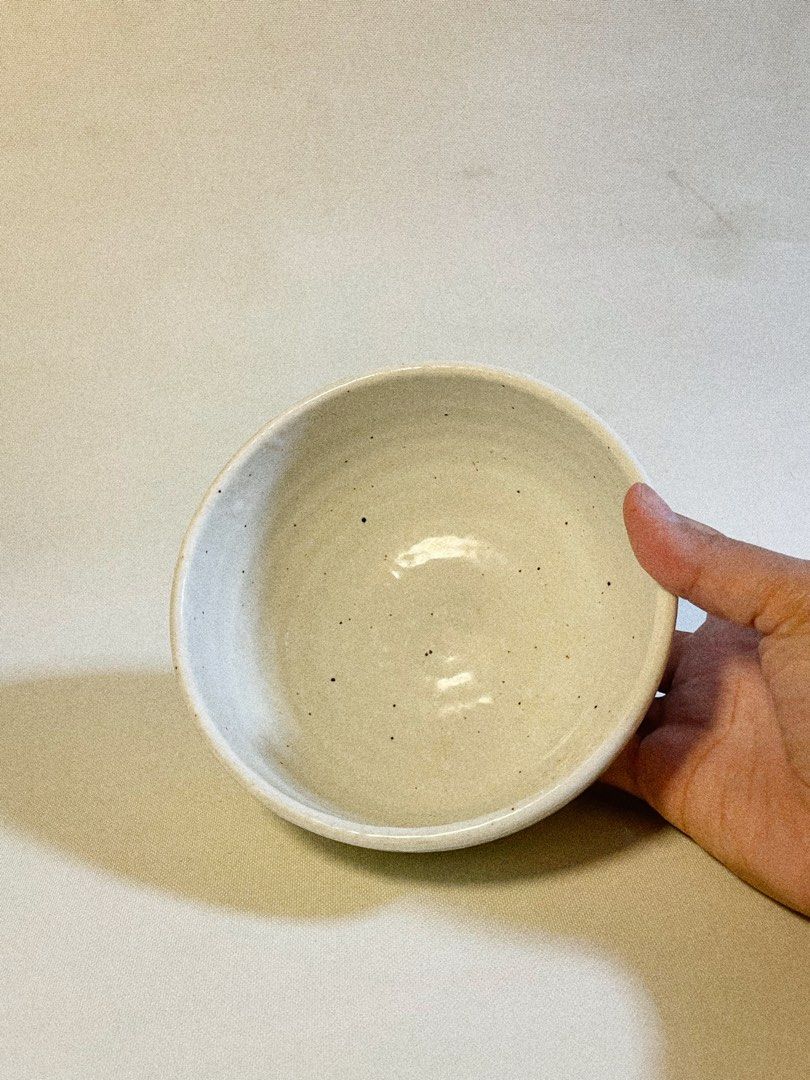 Speckled white ramen bowl (Category: Dinnerware & Cutlery) located in Antipolo. Submitted by ceramiqueph (Listing ID 1450067734, Image 2). Description: D:15cm H:7.5cm.