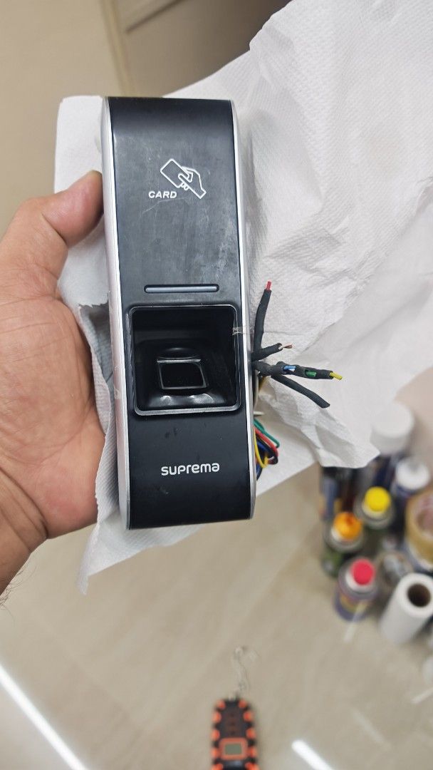 Suprema Biometric Fingerprint Scanner with Card Reader