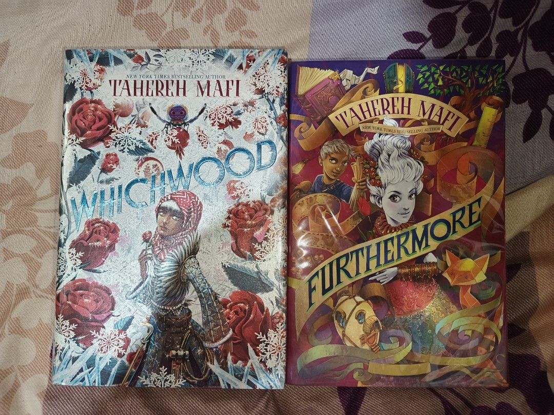 Tahereh Mafi-Furthermore Duology Set (Category: Storybooks) located in Agdangan. Submitted by genjiii_kun (Listing ID 1450006245, Image 1). Description: - Two Tahereh Mafi books for sale: Whichwood and Furthermore. - Ideal for fans of Tahereh Mafi or fantasy genre readers. - Grab both for a great deal! - Sold as set only.