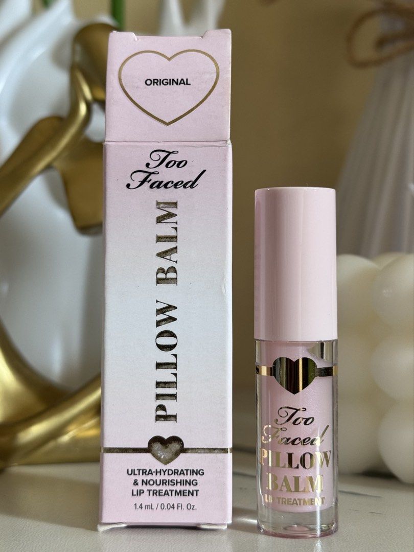 Too Faced Pillow Talk Lip Treatment (Category: Makeup) located in Batangas. Submitted by maria0808 (Listing ID 1450094538, Image 1). Description: .
