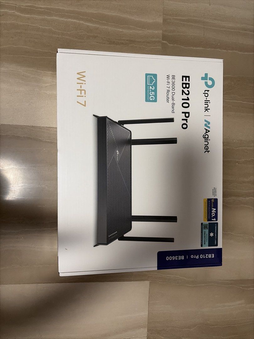 TP-Link Aginet EB210 Pro BE3600 Wi-Fi 7 Router