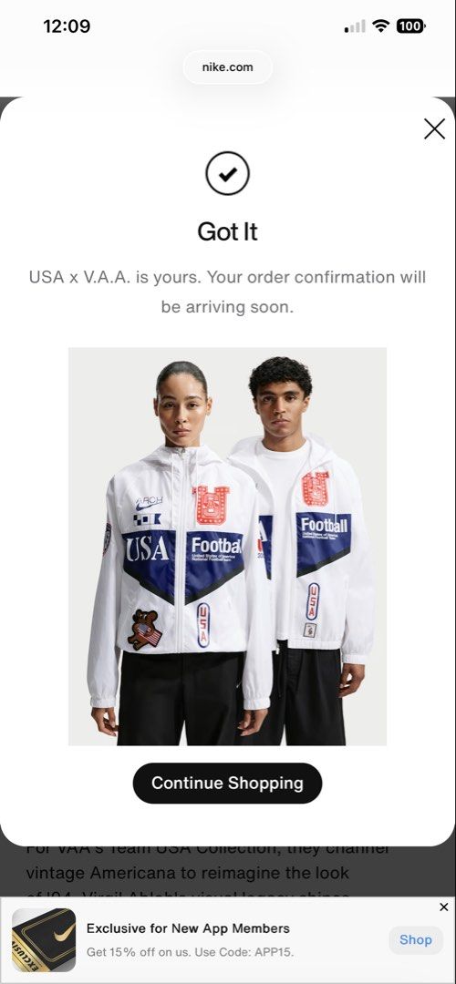 USA x VAA Mens Anthem Jacket (Category: Coats, Jackets and Outerwear) located in Kuala Lumpur. Submitted by add2cart.kl (Listing ID 1450121456, Image 2). Description: wts usa anthem jacket L rm650 deposit n installment.
