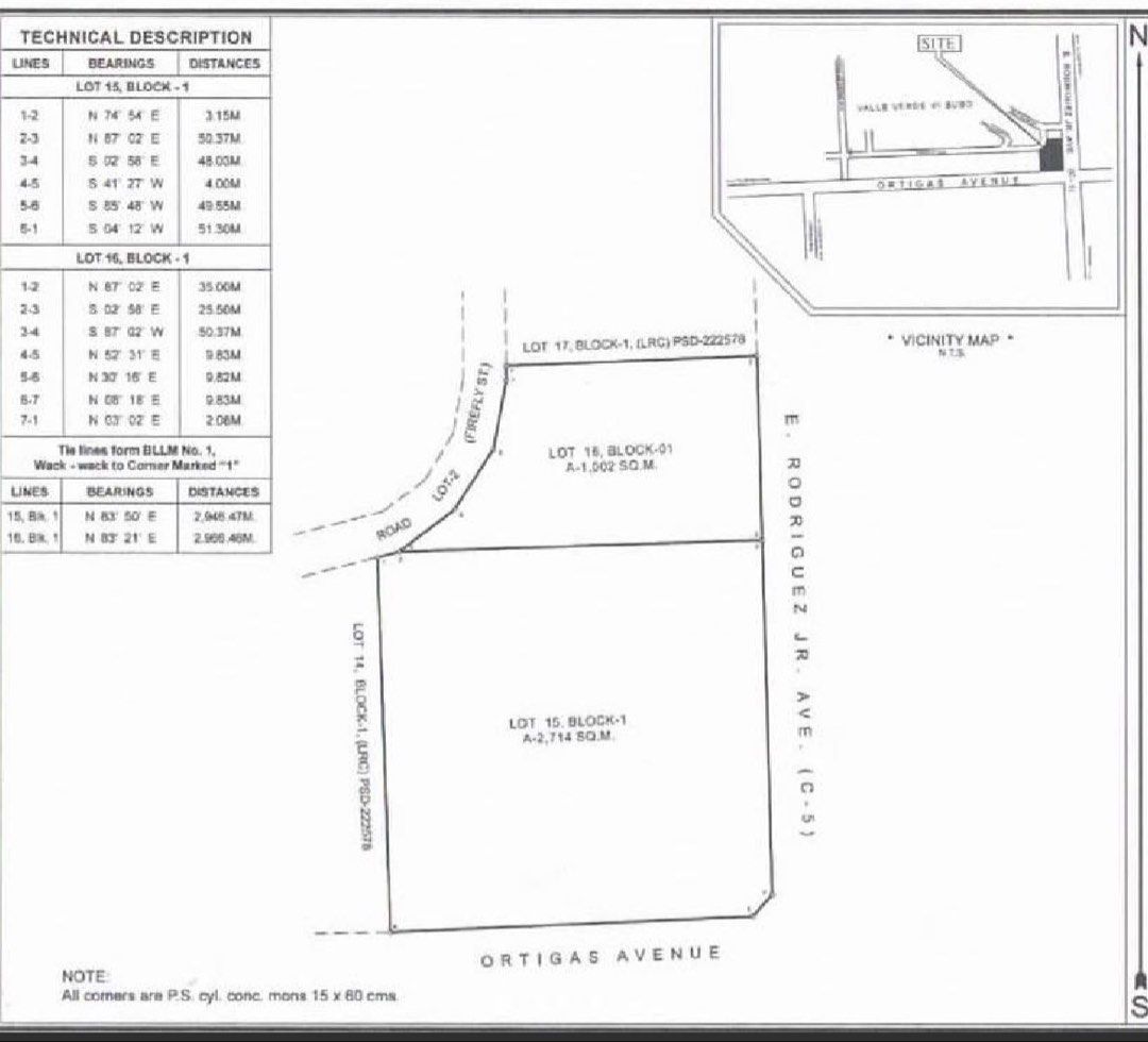 VALLE VERDE 6 LOT FOR SALE (Category: Lot) located in Taguig. Submitted by monique.theleadrealty (Listing ID 1450124098, Image 1). Description: Property Code: 2097-SRL-VV Total Price: ₱631,720,000.00” Property name: Bare Lot Valle Verde 6 Lot Area: 3,716 sq.m. Facing Southeast https://drive.google.com/drive/folders/1WG8BuhVqTV3ffvTANMes7hVcd1FaIB6a?usp=drive_link.