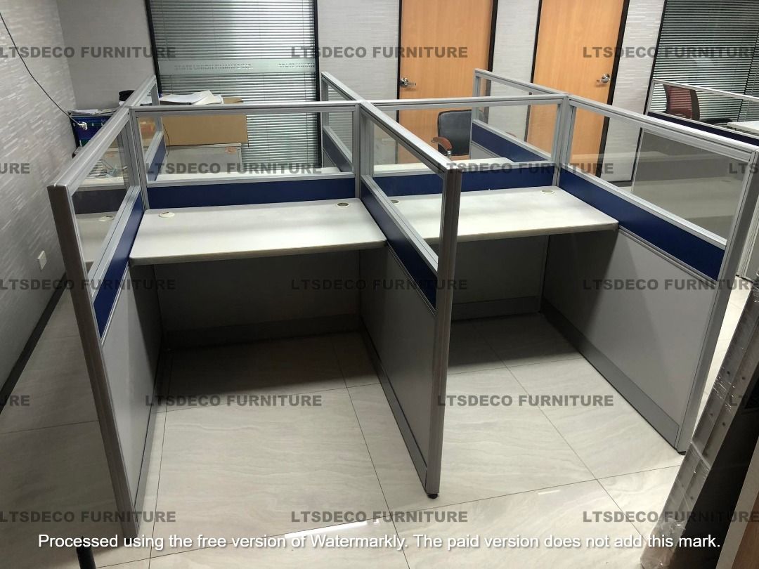 workstation table desk cubicles office partition furnitures (Category: Office Furniture & Fixtures) located in Mandaluyong City. Submitted by jessalyn.montero (Listing ID 1449999425, Image 2). Description: 👉Are you looking for WORKSTATION, MODULAR CUBICLES OFFICE PARTITION, and OFFICE FURNITURE SUPPLIER? LTSDECO Furniture, is direct supplier, manufacturer, and trusted provider of high quality, affordable and durable modular office divider partit