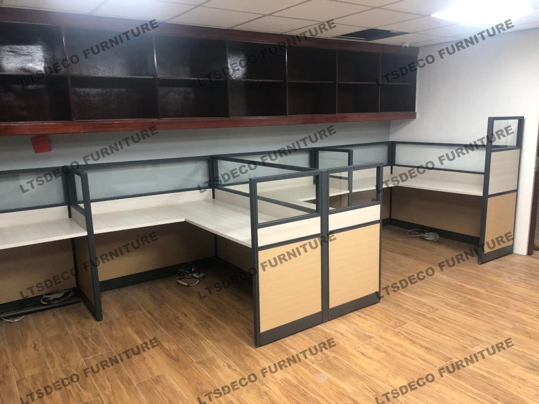 workstation table desk cubicles office partition furnitures (Category: Office Furniture & Fixtures) located in Caloocan City. Submitted by sanchez444 (Listing ID 1450005578, Image 2). Description: 👉Are you looking for WORKSTATION, MODULAR CUBICLES OFFICE PARTITION, and OFFICE FURNITURE SUPPLIER? LTSDECO Furniture, is direct supplier, manufacturer, and trusted provider of high quality, affordable and durable modular office divider partition, home