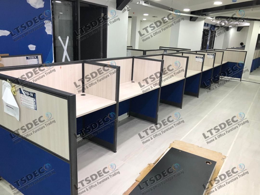 workstation table desk cubicles office partition furnitures (Category: Office Furniture & Fixtures) located in Quezon City. Submitted by abbiedy (Listing ID 1450005669, Image 3). Description: 👉Are you looking for WORKSTATION, MODULAR CUBICLES OFFICE PARTITION, and OFFICE FURNITURE SUPPLIER? LTSDECO Furniture, is direct supplier, manufacturer, and trusted provider of high quality, affordable and durable modular office divider partition, home and 