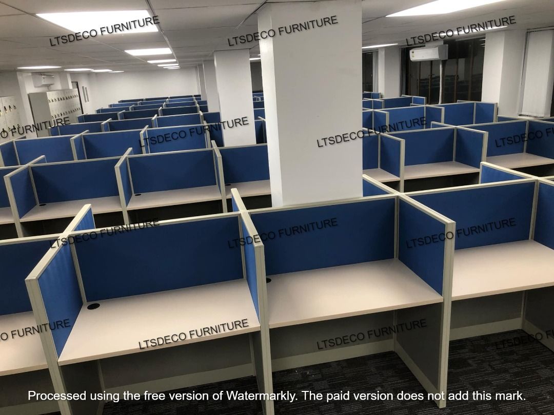 workstation table desk office partition furnitures (Category: Office Furniture & Fixtures) located in Caloocan City. Submitted by cheska.ltsdeco (Listing ID 1450032796, Image 3). Description: 👉Are you looking for WORKSTATION, MODULAR CUBICLES OFFICE PARTITION, and OFFICE FURNITURE SUPPLIER? LTSDECO Furniture, is direct supplier, manufacturer, and trusted provider of high quality, affordable and durable modular office divider partition, home and 