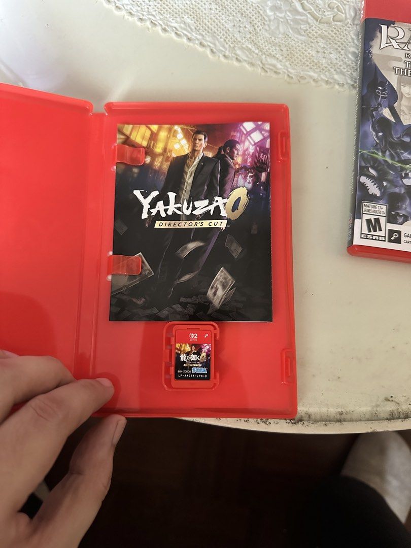 Yakuza 0 Director's Cut Game Switch 2 (Category: Nintendo) located in Manila. Submitted by royalwater-8f89f7 (Listing ID 1450038402, Image 2). Description: - Yakuza 0 Director's Cut for Nintendo Switch - English Version - Includes Game Card and Case - A must-have for Yakuza fans! New and never used!.