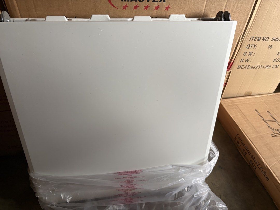 Zooey 4FT Folding Table 120x60x74CM Item Code: 269 MINI (Category: Tables & Sets) located in Quezon City. Submitted by cynlchan (Listing ID 1450002611, Image 2). Description: - 4ft Folding Table - Dimensions: 120cm (L) x 60cm (W) x 74cm (H) - Item Code: 269 MINI - Material: Quality Plastic - Sturdy and Durable Design - Ideal for Events, Parties, Extra Workspace - Folds Flat for Convenient Storage.
