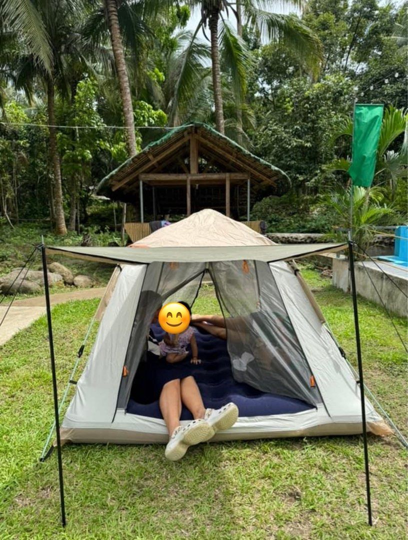 1,599 ONLY ‼️ Foldable Automatic Camping Tent 3-4 pax (Category: Hiking & Camping) located in Makati City. Submitted by apricooutdoors (Listing ID 1450267180, Image 2). Description: .