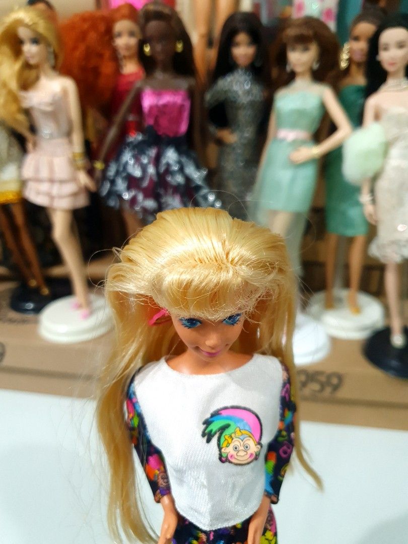 1991 Mattel Troll Barbie (Category: Figurines & Statues) located in Mariveles. Submitted by .giovanni (Listing ID 1450228689, Image 3). Description: Troll Barbie 1991 Mattel * in good condition * slightly loose head but can hold a pose * no ring * no stand * additional photos are available for inspection * selling as-is, inspect closely * payment first, first to pay Stocks are in Parañaque City. No more guarantee after ship out. You may elect you