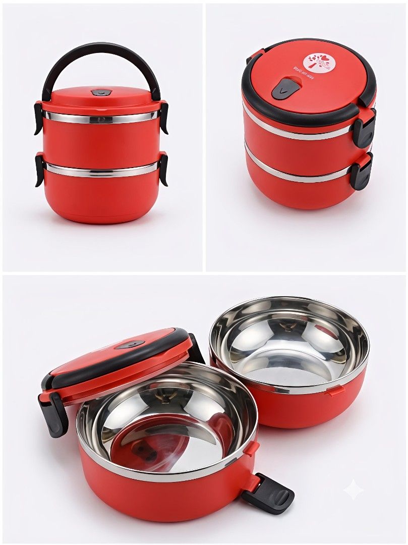 2 Tier Bento Lunch Box