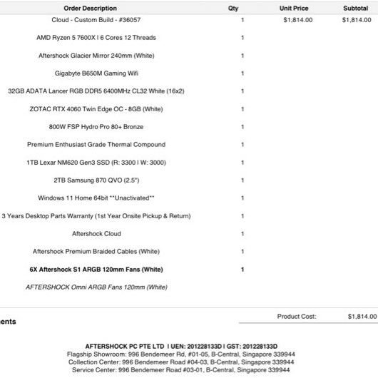4060 Gaming PC512309542352343041