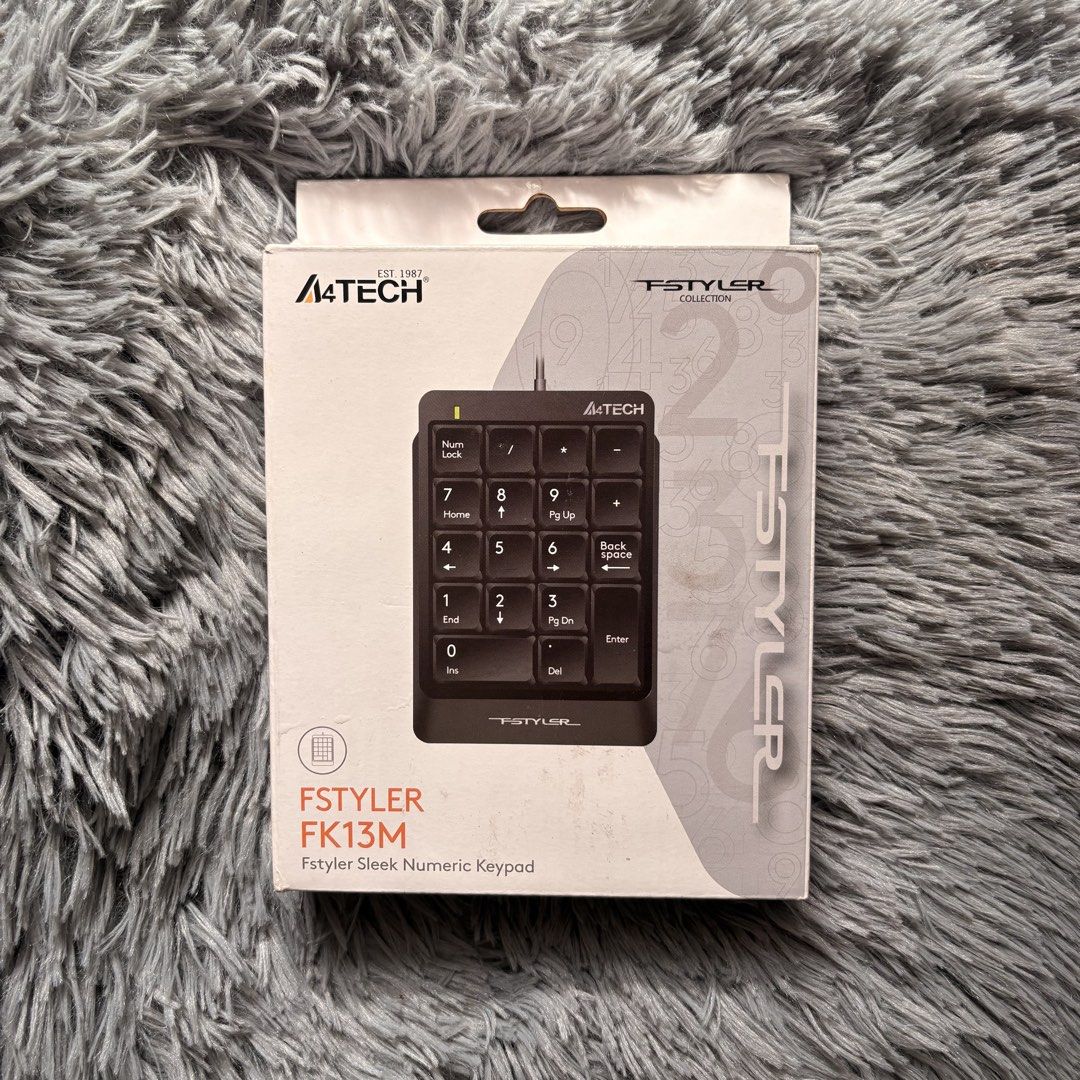 A4TECH Numeric Keypad (Category: Computer Keyboard) located in Iloilo. Submitted by faerysha_ (Listing ID 1450145793, Image 1). Description: - unsealed but unused .