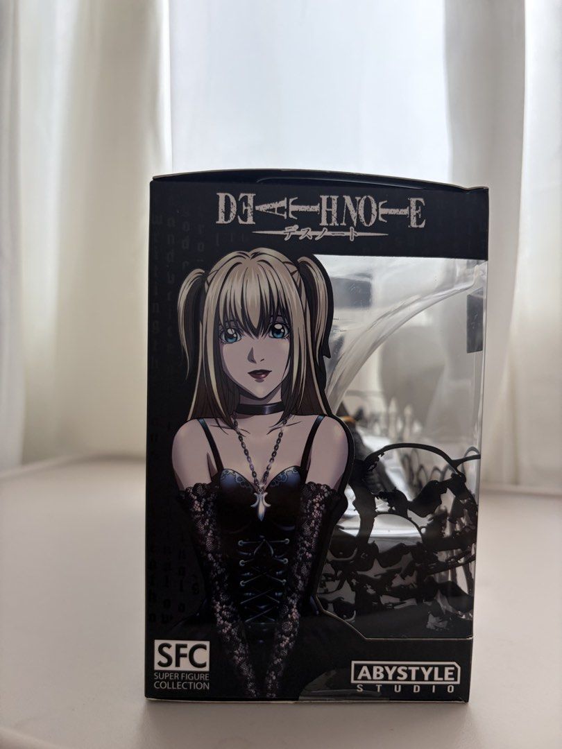 ABYstyle Studio DEATH NOTE Misa Figurine (Category: Figurines & Statues) located in Davao. Submitted by ninialsalman (Listing ID 1450145294, Image 3). Description: Never opened Nego! Also open to swapping for Maomao or Jinshi + Maomao figures. Rfs: decluttering .