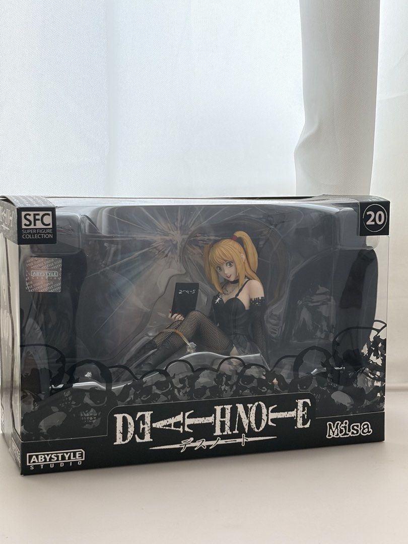 ABYstyle Studio DEATH NOTE Misa Figurine (Category: Figurines & Statues) located in Davao. Submitted by ninialsalman (Listing ID 1450145294, Image 1). Description: Never opened Nego! Also open to swapping for Maomao or Jinshi + Maomao figures. Rfs: decluttering .