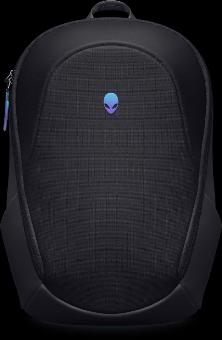 Alienware 16 (Category: Backpacks) located in Kuala Lumpur. Submitted by khuzairey__ (Listing ID 1450164181, Image 1). Description: - Sleek black Alienware backpack with a striking iridescent reflective logo. - Designed for comfort with a breathable mesh back and padded shoulder straps. - Spacious 21-liter capacity with a wide-opening main compartment for easy packing. - Stay organized with multiple interior pockets, including a dedicated sleeve 