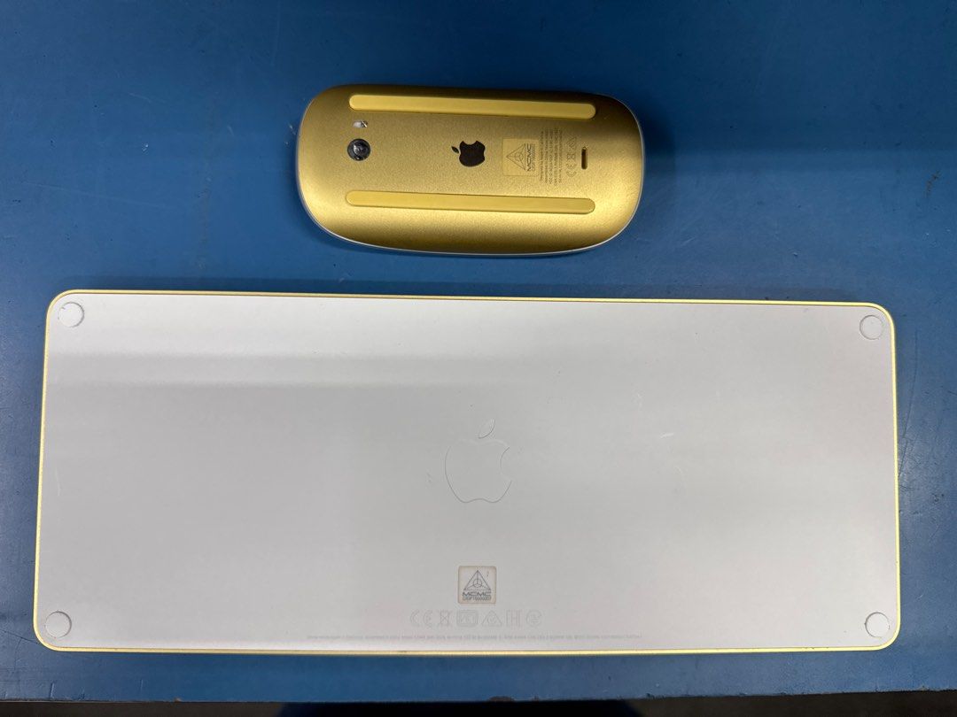 Apple Magic Keyboard with Touch ID and Magic Mouse - Gold511898693141811201