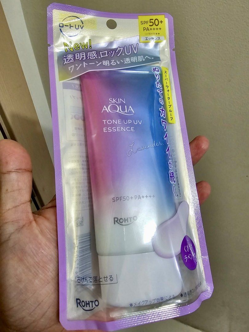 Aqua skin Sunscreen (Category: Face Care) located in Quezon City. Submitted by MsCLM (Listing ID 1450176329, Image 2). Description: Brand new personally bought in Japan Famous sunscreen in Japan. .