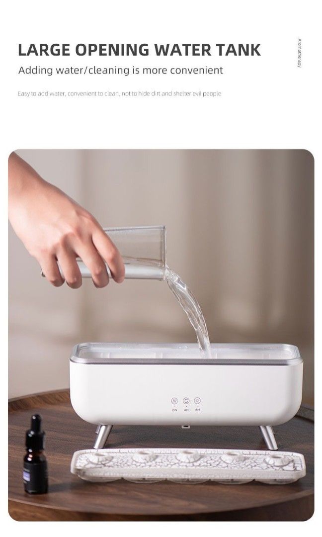 Aroma Diffuser (Category: Home Fragrance) located in Singapore. Submitted by Craftniverse.SG (Listing ID 1450214801, Image 3). Description: Aroma Diffuser ____ with Different Light Modes.