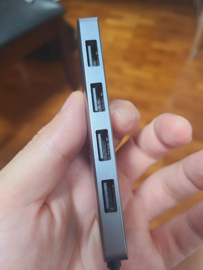 U Green 4 USB port + 1 USB-C Hub USB 3.0
