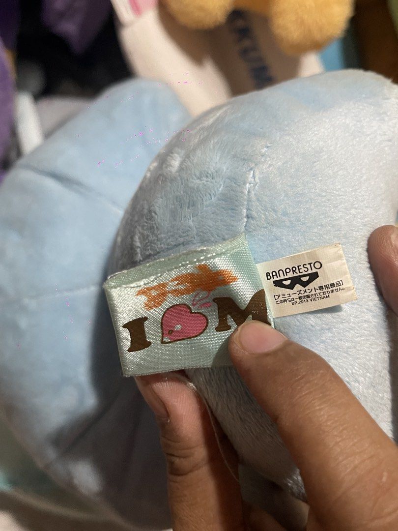 Banpresto Pokemon Manaphy Plush Toy (Category: Plushies & Soft Toys) located in Muntinlupa City. Submitted by joanofarc1013 (Listing ID 1450144734, Image 3). Description: - Adorable Banpresto Manaphy plush toy. - Approximately 10 inches tall. - Made with soft, blue material. - A must-have for any Pokemon enthusiast!.