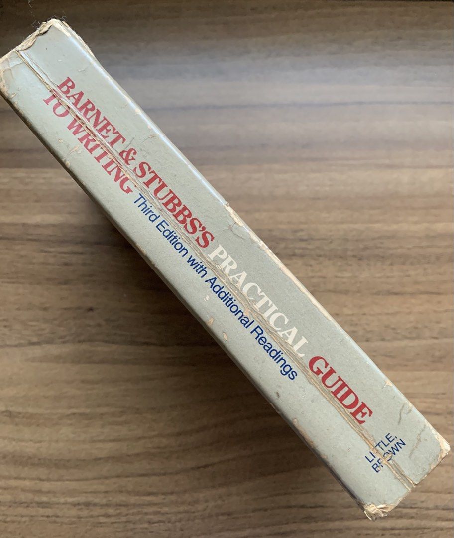 BARNET & STUBB’s PRACTICAL GUIDE TO WRITING (Category: Textbooks) located in Paranaque City. Submitted by thingsofold (Listing ID 1450227481, Image 3). Description: .