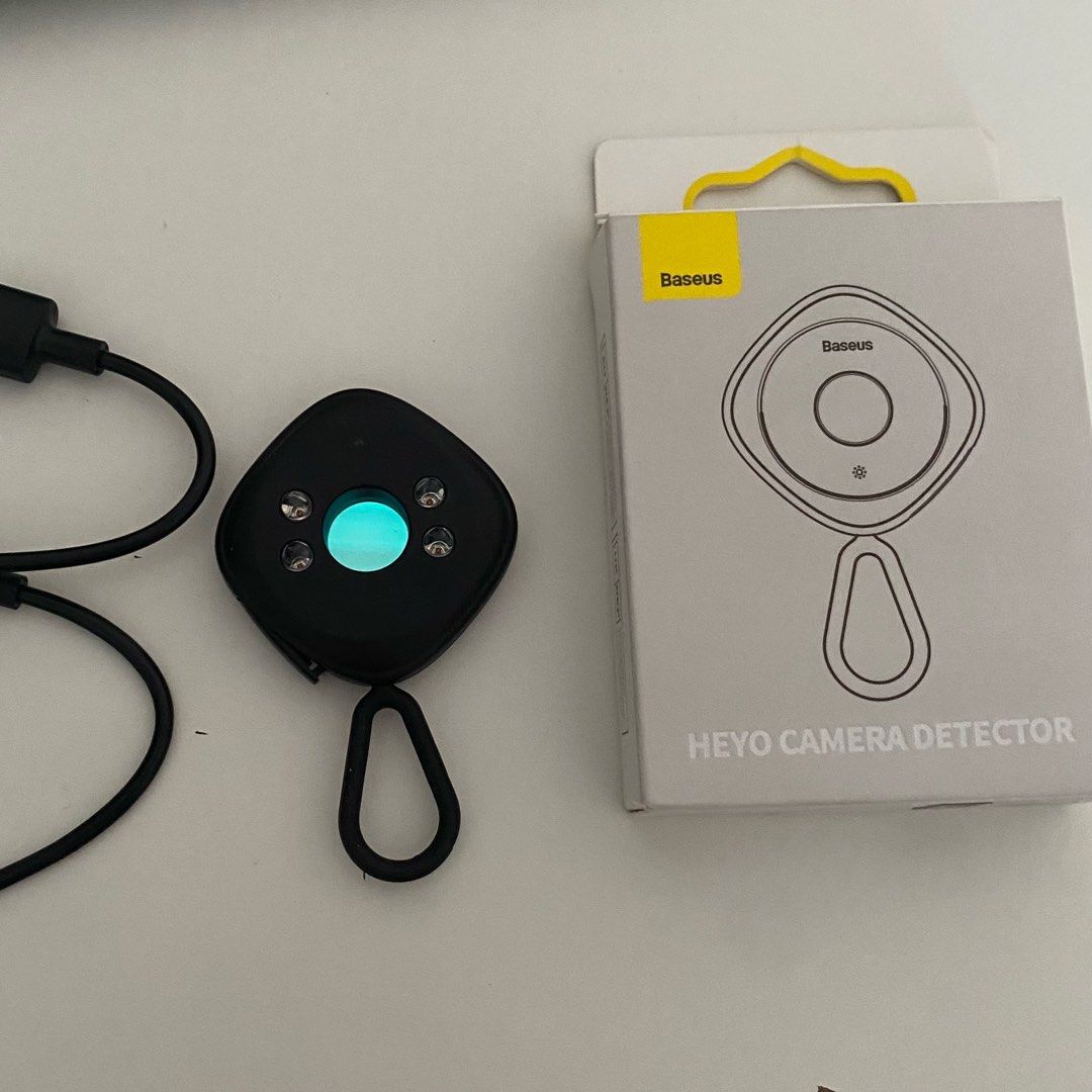 Baseus Camera Detector (Category: Security Systems & CCTV Cameras) located in Singapore. Submitted by shopsundayx (Listing ID 1450207403, Image 1). Description: .