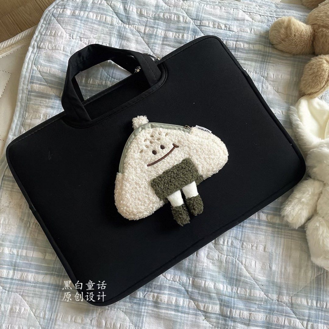 Black Laptop Sleeve Bag