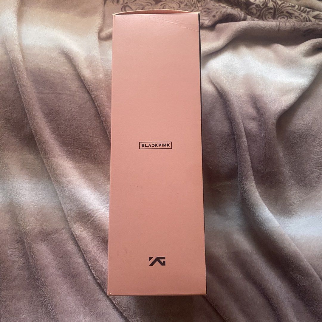BLACKPINK Light Stick Hammer Bong Version 1 (Category: Music Accessories) located in Paranaque City. Submitted by thrifth4ul (Listing ID 1450190175, Image 2). Description: BUY AT YOUR OWN RISK AUTHENCITY NOT GUARANTEED Details: - Bought it for ₱1,700 during moa concert (2019). - Still working (just needs AAA batteries). - Still has sqeaky sound. - Displayed here, only used once. - Only hammer bong Condition: - Lightstick: 7/10 (looks clean, light