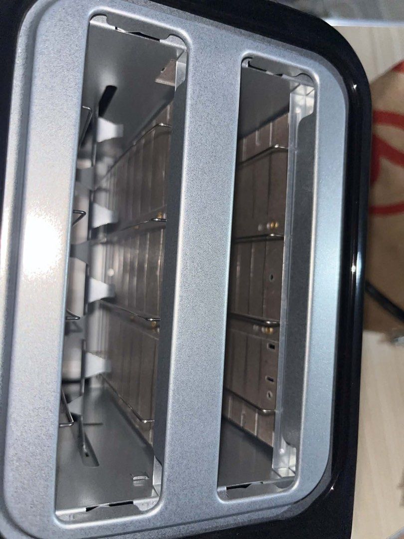 Blakk Pop up Toaster (Category: Ovens & Toasters) located in Taguig. Submitted by gel_1717 (Listing ID 1450138096, Image 3). Description: Blakk Pop up Toaster SRP ₱1,200 Nego >Single Item >Even Toasting >Adjustable Browning >Compact Design >Actual Weight: 1.12 KGs >Product Dimensions: 10.5 x 6.5 x 7.5 >Upgrade your kitchen with the Blakk 2-Slice Bread Pop-up Toaster, designed for consistent results and a compact footprint for any countertop..