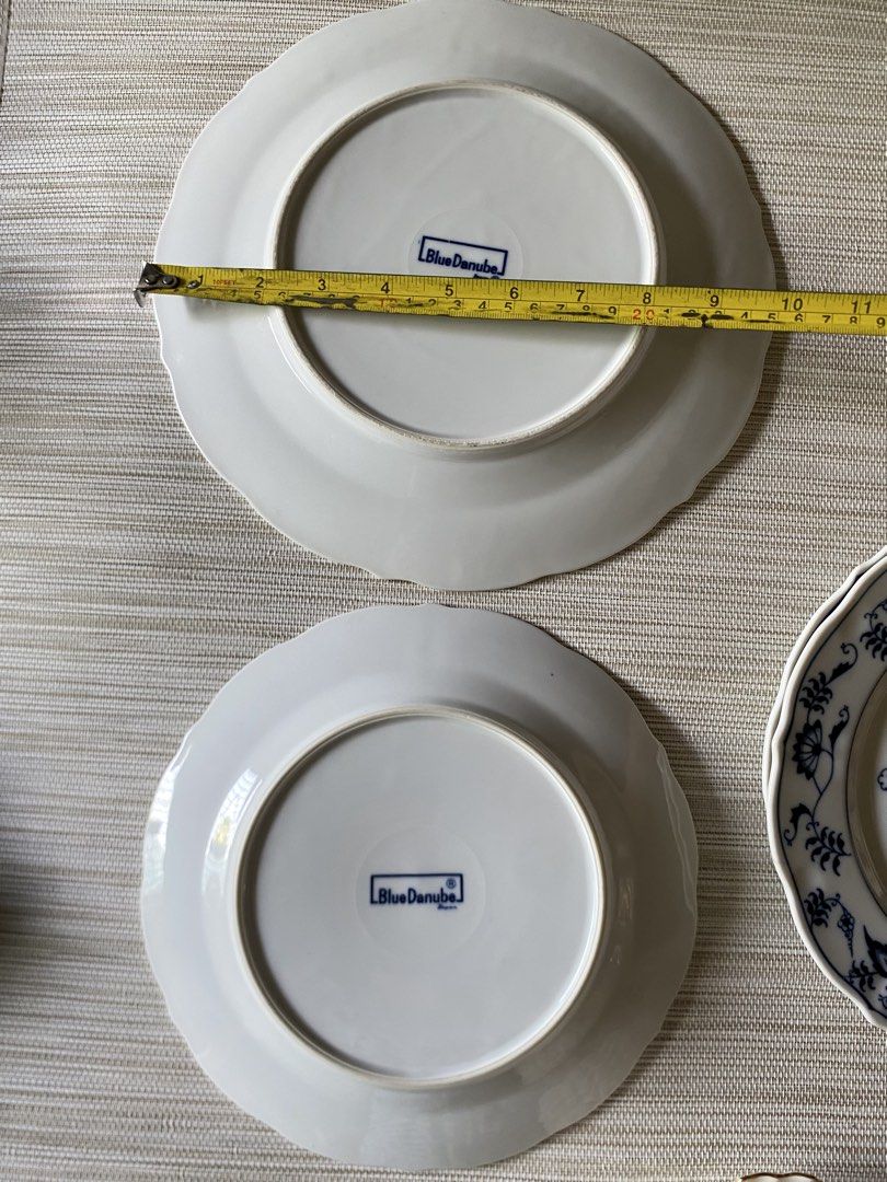 Blue Danube Blue Onion Pattern Ceramic Plate (Category: Dinnerware & Cutlery) located in Davao. Submitted by shauitoys2019 (Listing ID 1450239998, Image 3). Description: P150 (dessert plate) with slight chipped pls see last photo P250 cake plate P350 dessert plate P400 dinner plate.