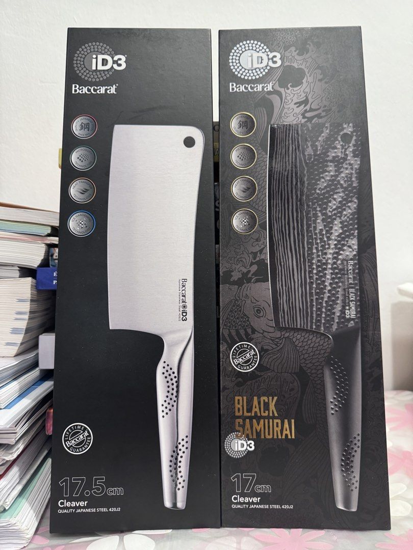BNIB Kitchen Knives Cleavers Bacarrat