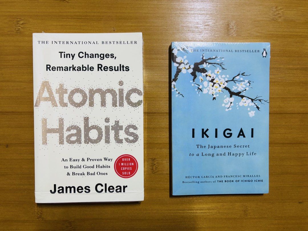 [BRAND NEW & SEALED] Self-Help Books (Category: Storybooks) located in Manila. Submitted by juliuspmar73632 (Listing ID 1450284492, Image 1). Description: ‼️PLEASE READ‼️ Brand new, sealed books below market price: • Atomic Habits • Ikigai • The 48 Laws of Power (Concise Version) • Rich Dad Poor Dad Also available: • Ego is the Enemy • The Alchemist • The Let Them Theory • The Psychology of Money • The Subtle Art of of Not Giving a F*ck • Every T