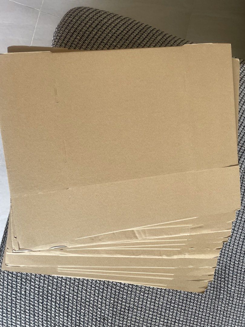 Unused 8pcs Cardboard Boxes for gift/storage (Category: Storage Boxes & Baskets) located in Manila. Submitted by itskyvero (Listing ID 1450166806, Image 1). Description: 8pcs Corrugated boxes 25x25x10cm - Bundle of sturdy cardboard boxes - Ideal for shipping items or moving house or for entourage or principal sponsor gifts.