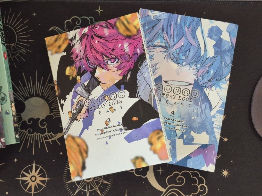 Bungo Stray Dogs BEAST vol. 3 (Category: Comics & Manga) located in Manila. Submitted by reolio (Listing ID 1450207083, Image 2). Description: wts lfb bungo stray dogs beast manga. vol. 3 (VOL. 4 SOLD) rfs: decluttering - loc: cdo - mod: jnt, lbc - mop: gcash, maribank.
