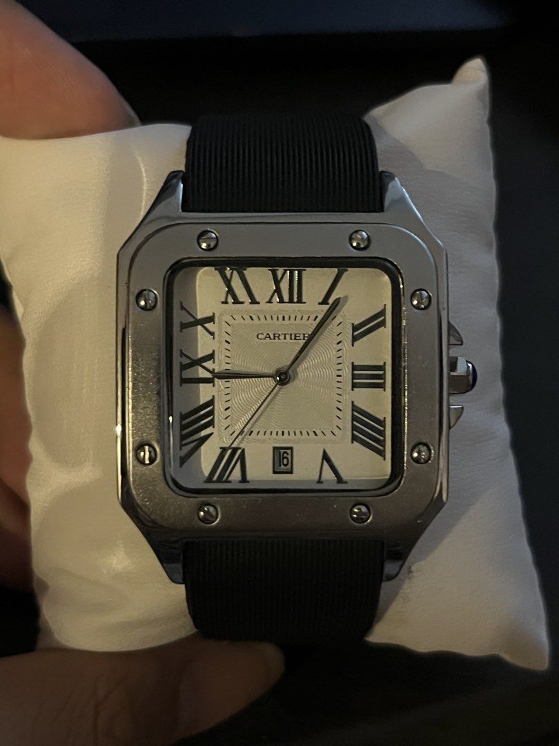 Cartier Santos 100 Automatic (Category: Luxury Watches) located in Manila. Submitted by niche.finds (Listing ID 1450266471, Image 1). Description: santos alternative .