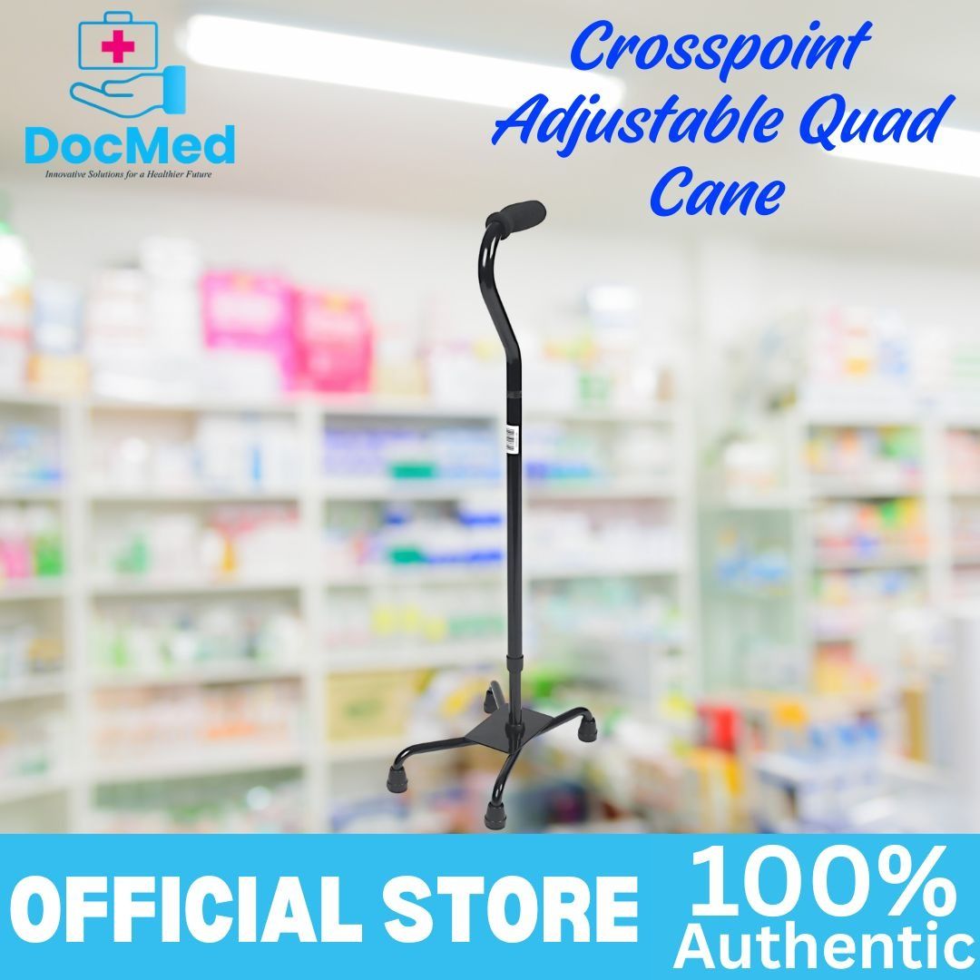 CROSSPOINT ADJUSTABLE QUAD CANE (Category: Medical Supplies & Tools) located in Quezon City. Submitted by michelleag01080 (Listing ID 1450159330, Image 2). Description: .