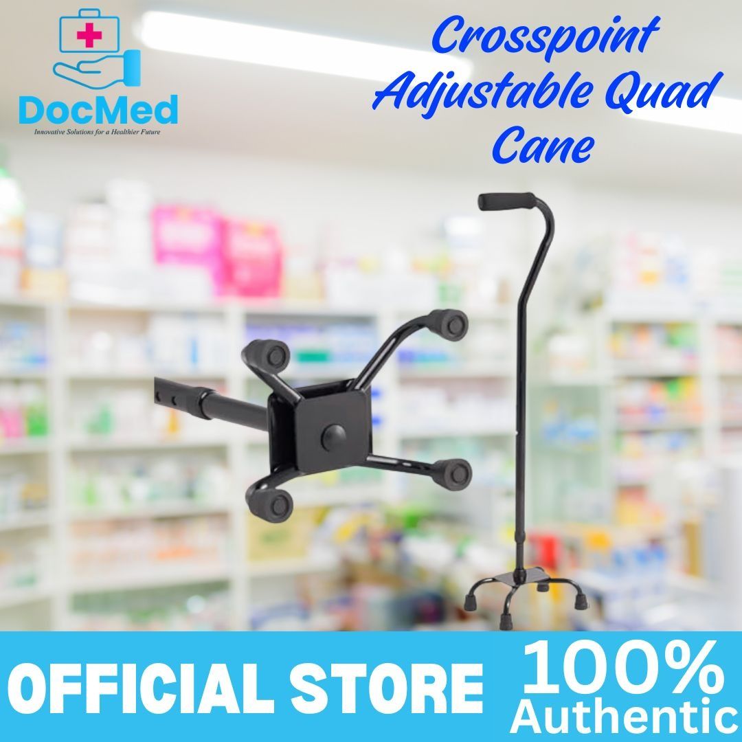 CROSSPOINT ADJUSTABLE QUAD CANE (Category: Medical Supplies & Tools) located in Quezon City. Submitted by michelleag01080 (Listing ID 1450159330, Image 1). Description: .
