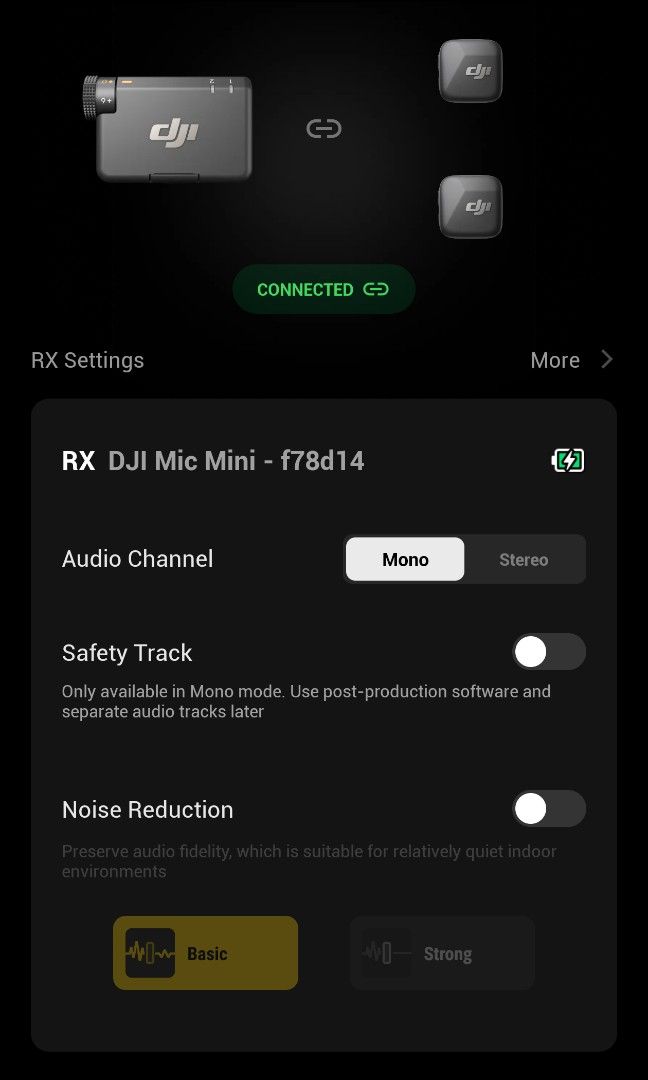 DJI MIC MINI512300967726295043