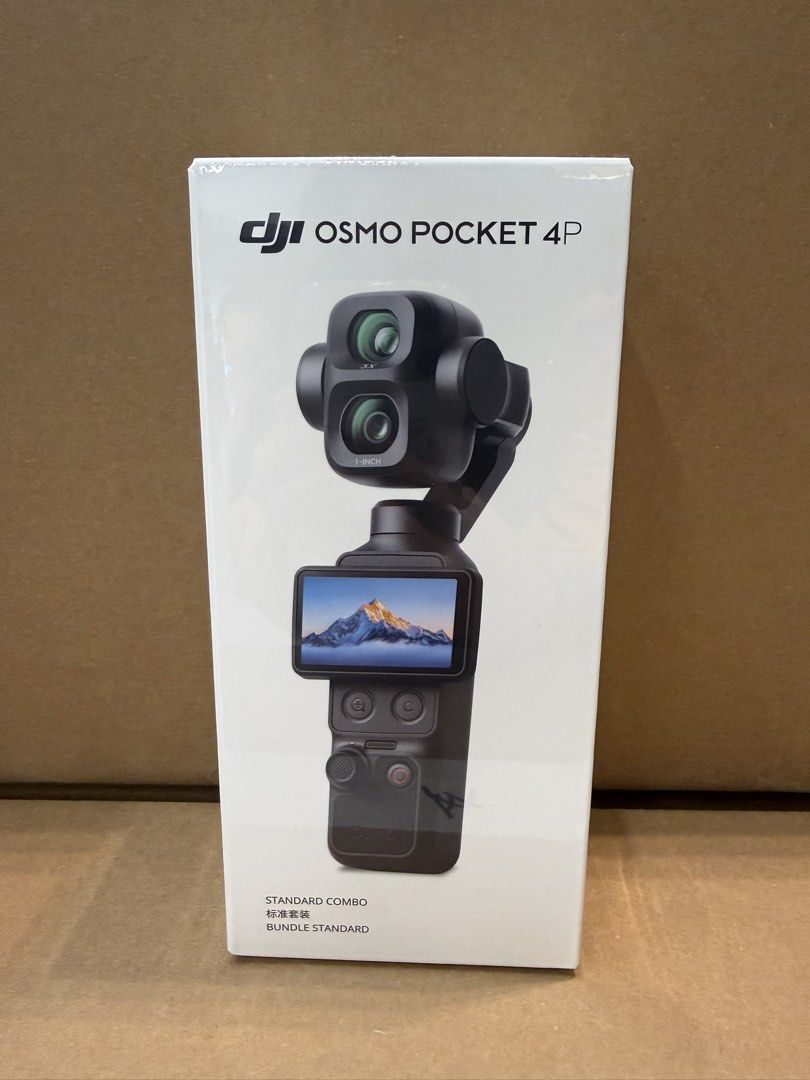 DJI OSMO POCKET 4P 標準套裝 （分類：攝錄機）位於 Hong Kong。 由 hiigotoschoolbybusss 提交（商品編號 1450155686，圖片 1）。簡介： 全新未開。