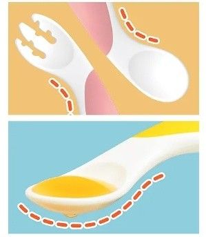 EDISON MAMA BEGGINER SPOON AND FORK (Category: Weaning & Toddler Feeding) located in Cabanatuan. Submitted by miss.maia (Listing ID 1450228983, Image 2). Description: EDISON MAMA BEGGINER SPOON AND FORK.